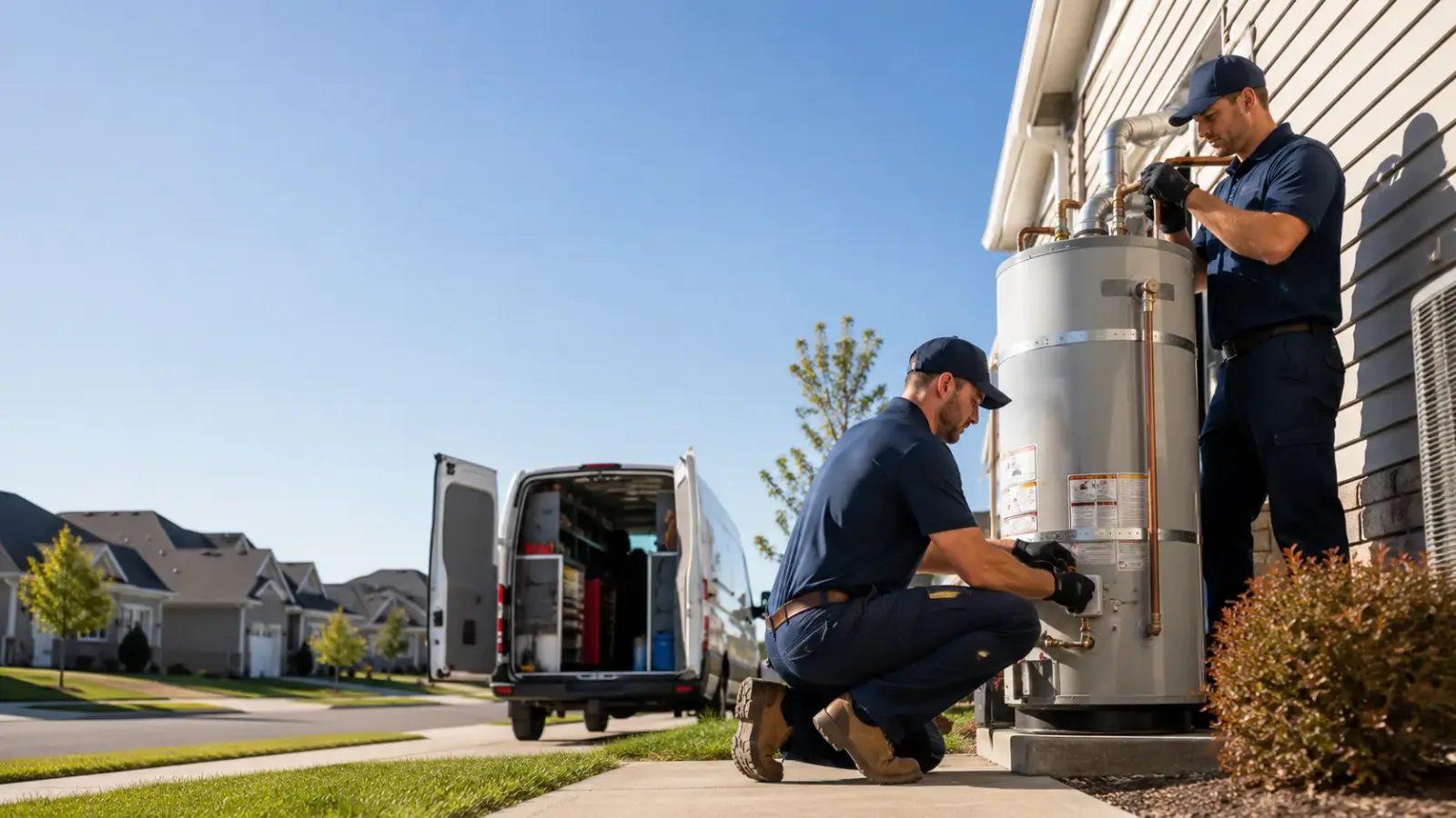 Water Heater Installation in Hustler, WI